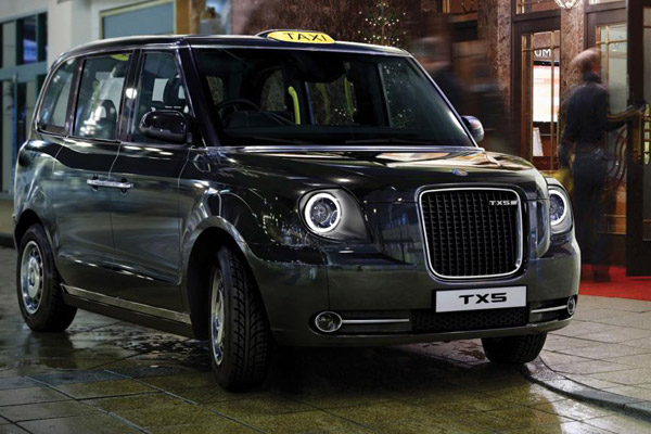 The New London Black Cab TX5 will be built in Ansty