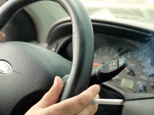 Smoking-In-Car